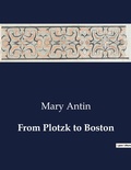 Cover: From Plotzk to Boston - Culturea