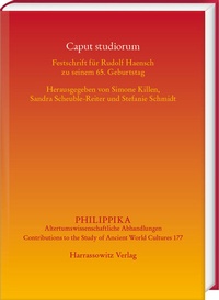 Abbildung von: Caput studiorum - Harrassowitz Verlag
