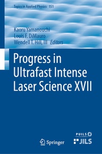 Abbildung von: Progress in Ultrafast Intense Laser Science XVII - Springer