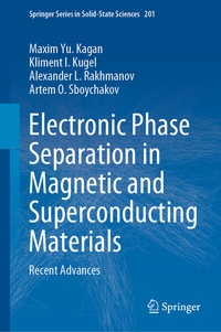 Abbildung von: Electronic Phase Separation in Magnetic and Superconducting Materials - Springer
