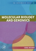 Cover: Molecular Biology and Genomics - Academic Press