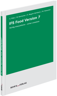 Enlarge image Cover: IFS Food Version 7 - Behr's GmbH
