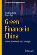 Cover: Green Finance in China - Springer