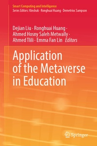 Enlarge image Cover: Application of the Metaverse in Education - Springer
