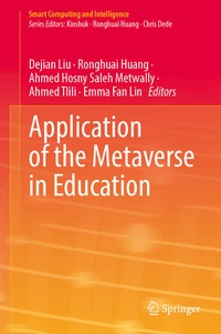 Enlarge image Cover: Application of the Metaverse in Education - Springer
