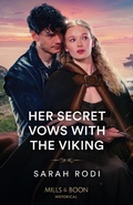 Cover: Her Secret Vows With The Viking - HarperCollins
