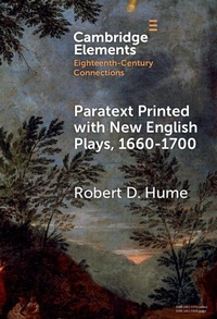 Abbildung von: Paratext Printed with New English Plays, 1660-1700 - Cambridge University Press