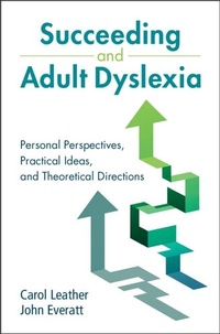 Abbildung von: Succeeding and Adult Dyslexia - Cambridge University Press