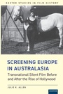 Cover: Screening Europe in Australasia - University of Exeter Press