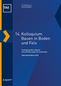 Cover: 14. Kolloquium Bauen in Boden und Fels - expert verlag