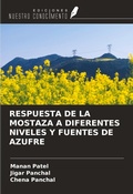 Cover: RESPUESTA DE LA MOSTAZA A DIFERENTES NIVELES Y FUENTES DE AZUFRE - Ediciones Nuestro Conocimiento