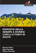 Cover: RISPOSTA DELLA SENAPE A DIVERSI LIVELLI E FONTI DI ZOLFO - Edizioni Sapienza