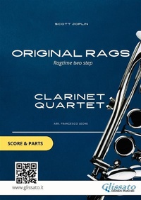 Abbildung von: Clarinet Quartet score & parts: Original Rags - Glissato Edizioni Musicali