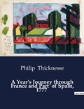 Cover: A Year's Journey through France and Part of Spain, 1777 - Culturea