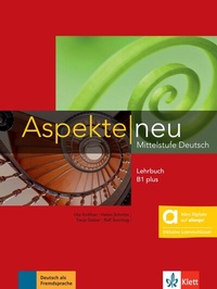 Abbildung von: Aspekte neu B1 plus - Hybride Ausgabe allango - Klett