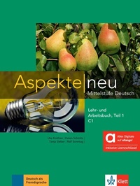 Abbildung von: Aspekte neu C1 Teil 1 - Hybride Ausgabe allango - Klett
