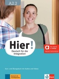Cover: Hier! A2.2 - Hybride Ausgabe allango - Klett