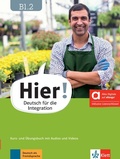 Cover: Hier! B1.2 - Hybride Ausgabe allango - Klett