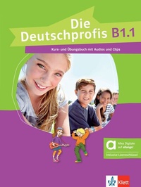 Abbildung von: Die Deutschprofis B1.1 - Hybride Ausgabe allango - Klett