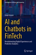 Cover: AI and Chatbots in Fintech - Springer