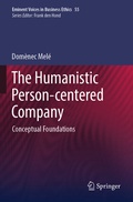 Cover: The Humanistic Person-centered Company - Springer