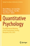 Cover: Quantitative Psychology - Springer