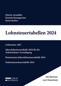 Abbildung von: Lohnsteuertabellen 2024 - Verlag Österreich