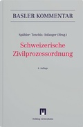 Cover: Schweizerische Zivilprozessordnung - Helbing & Lichtenhahn