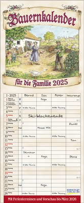 Abbildung von: Bauernkalender 2025 - Korsch Verlag