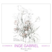 Abbildung von: inge gabriel: zeichnungen und aquarelle - Blueprint. druck + medien gmbh galerieverlag Blueprint. edition