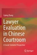 Cover: Lawyer Evaluation in Chinese Courtroom - Springer