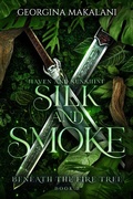 Cover: Silk and Smoke: Haven and Sunshine (Beneath the Fire Tree, #3) - Georgina Makalani