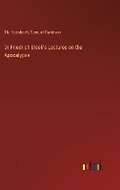 Cover: Dr Friedrich Bleek's Lectures on the Apocalypse - Outlook Verlag