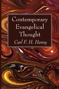 Cover: Contemporary Evangelical Thought - Wipf & Stock Publishers