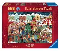 Bild: Erwachsenenpuzzle 1000 Teile - Christmas Market - Ravensburger