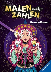 Bild vergrößern Bild: Malen nach Zahlen - Hexen-Power - Ravensburger