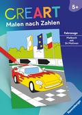 Cover: CreArt Malen nach Zahlen ab 5: Fahrzeuge - Ravensburger