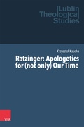 Cover: Ratzinger: Apologetics for (not only) Our Time - Vandenhoeck & Ruprecht