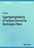 Cover: Superhydrophobicity of Surfaces Dressed by Electrospun Fibers - Springer