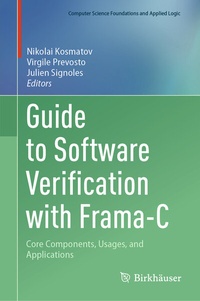 Abbildung von: Guide to Software Verification with Frama-C - Springer