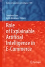 Cover: Role of Explainable Artificial Intelligence in E-Commerce - Springer