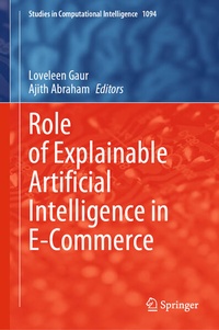 Enlarge image Cover: Role of Explainable Artificial Intelligence in E-Commerce - Springer