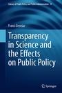 Cover: Transparency in Science and the Effects on Public Policy - Springer