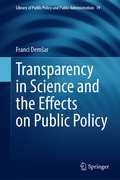 Cover: Transparency in Science and the Effects on Public Policy - Springer