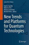 Cover: New Trends and Platforms for Quantum Technologies - Springer