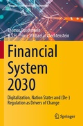 Cover: Financial System 2030 - Springer