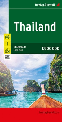 Abbildung von: Thailand, Autokarte 1:900.000, freytag & berndt - Freytag-Berndt und ARTARIA