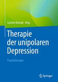 Abbildung von: Therapie der unipolaren Depression - Psychotherapie - Springer