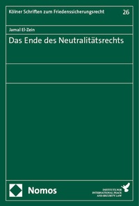 Abbildung von: Das Ende des Neutralitätsrechts - Nomos