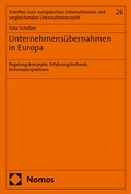 Abbildung von: Unternehmensübernahmen in Europa - Nomos